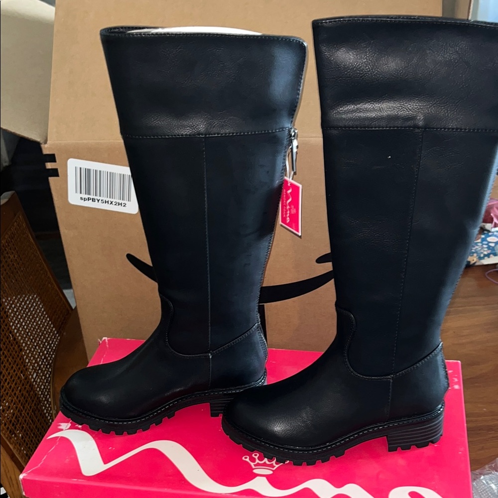 Brand new Nina Women's Over the Knee Black Boots